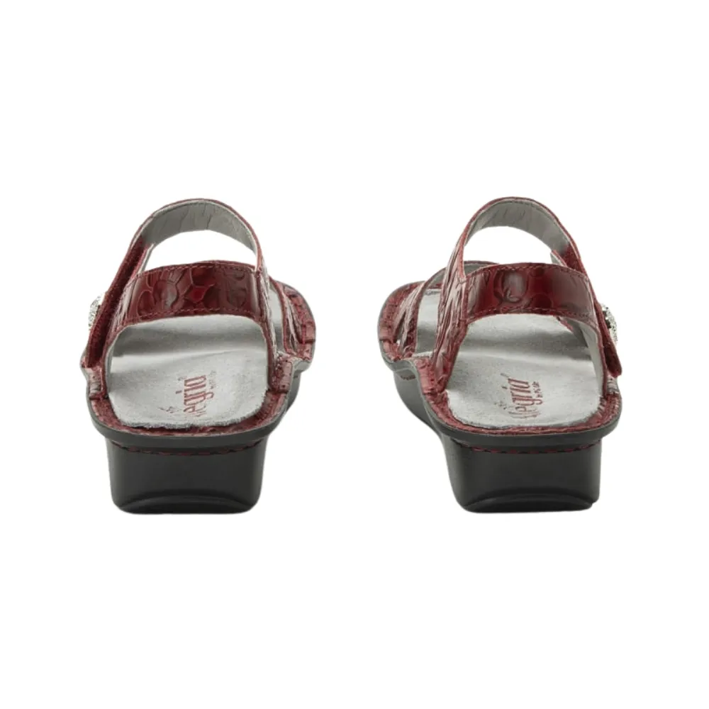 Alegria Vienna Loretta Roja Leather Sandal (Women's)