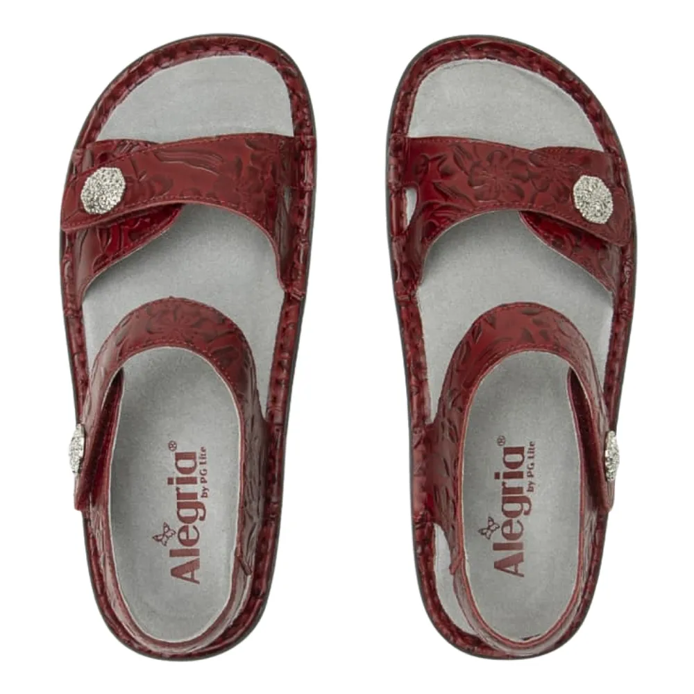Alegria Vienna Loretta Roja Leather Sandal (Women's)