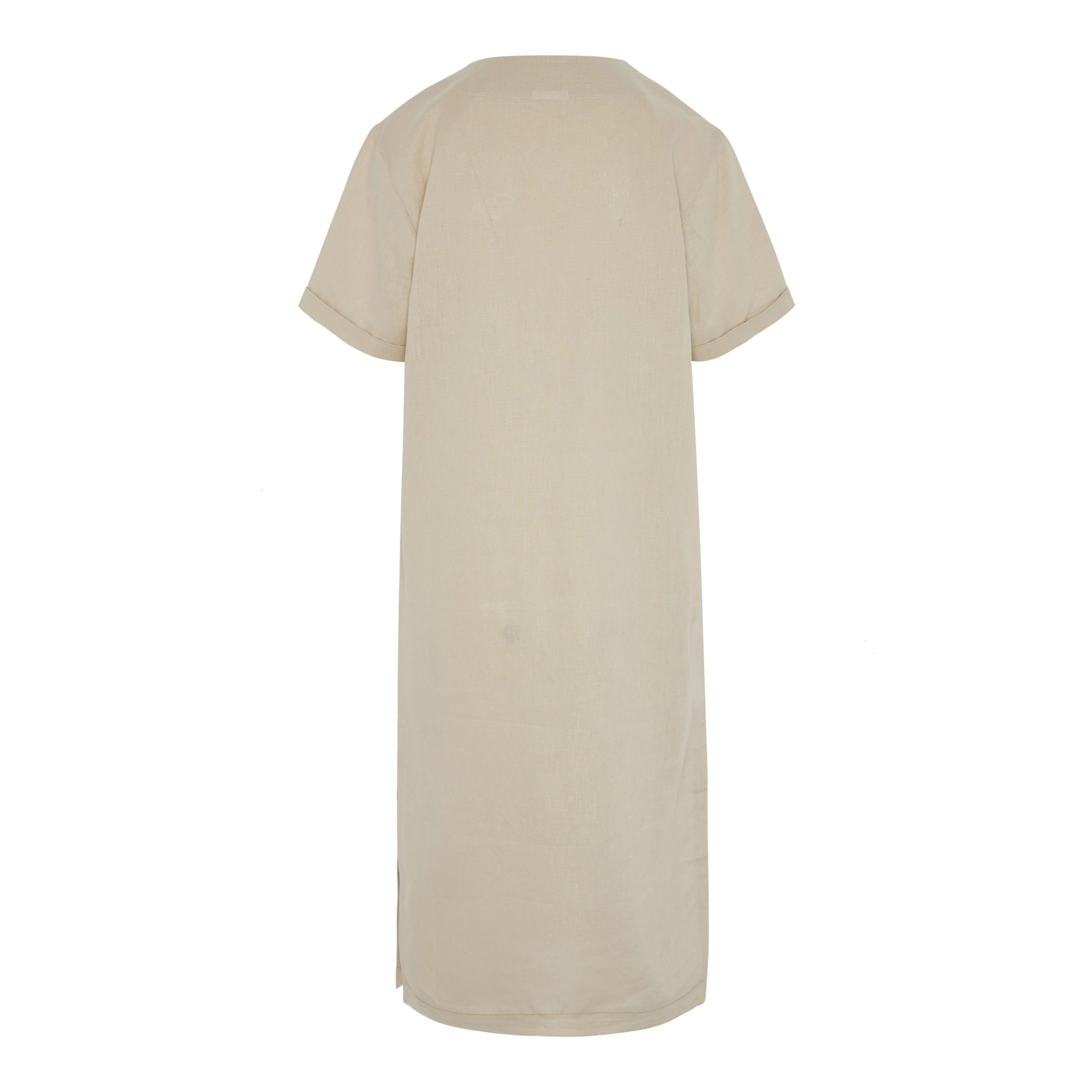 Annie, 100% Linen Dress Natural