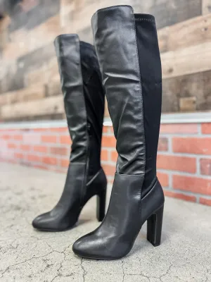 Brandy Knee High Leather Boots