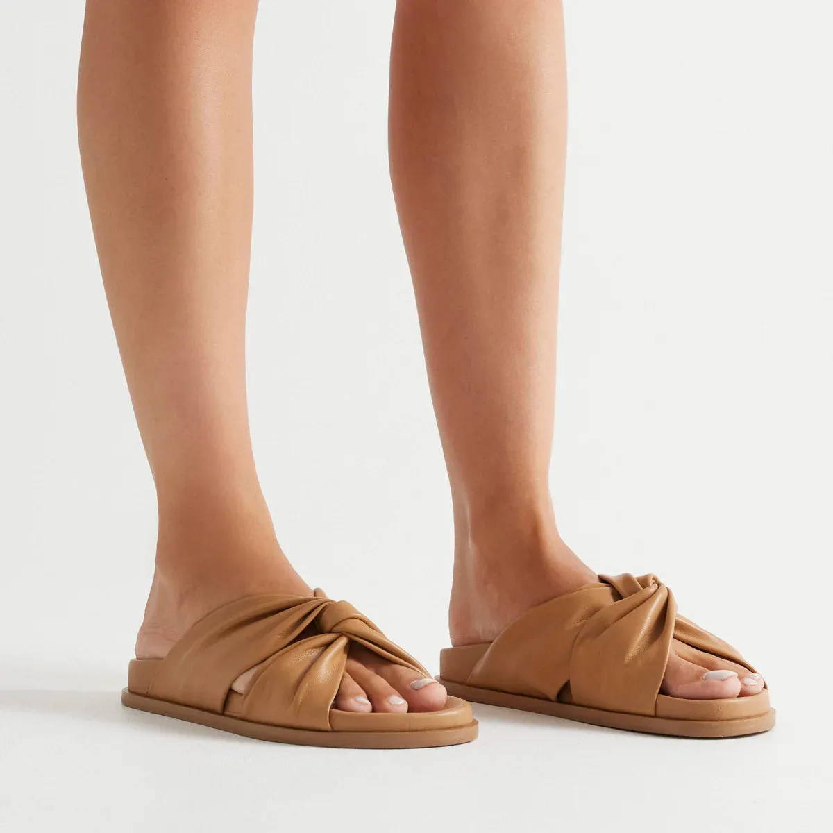 Elise Footbed- Tan
