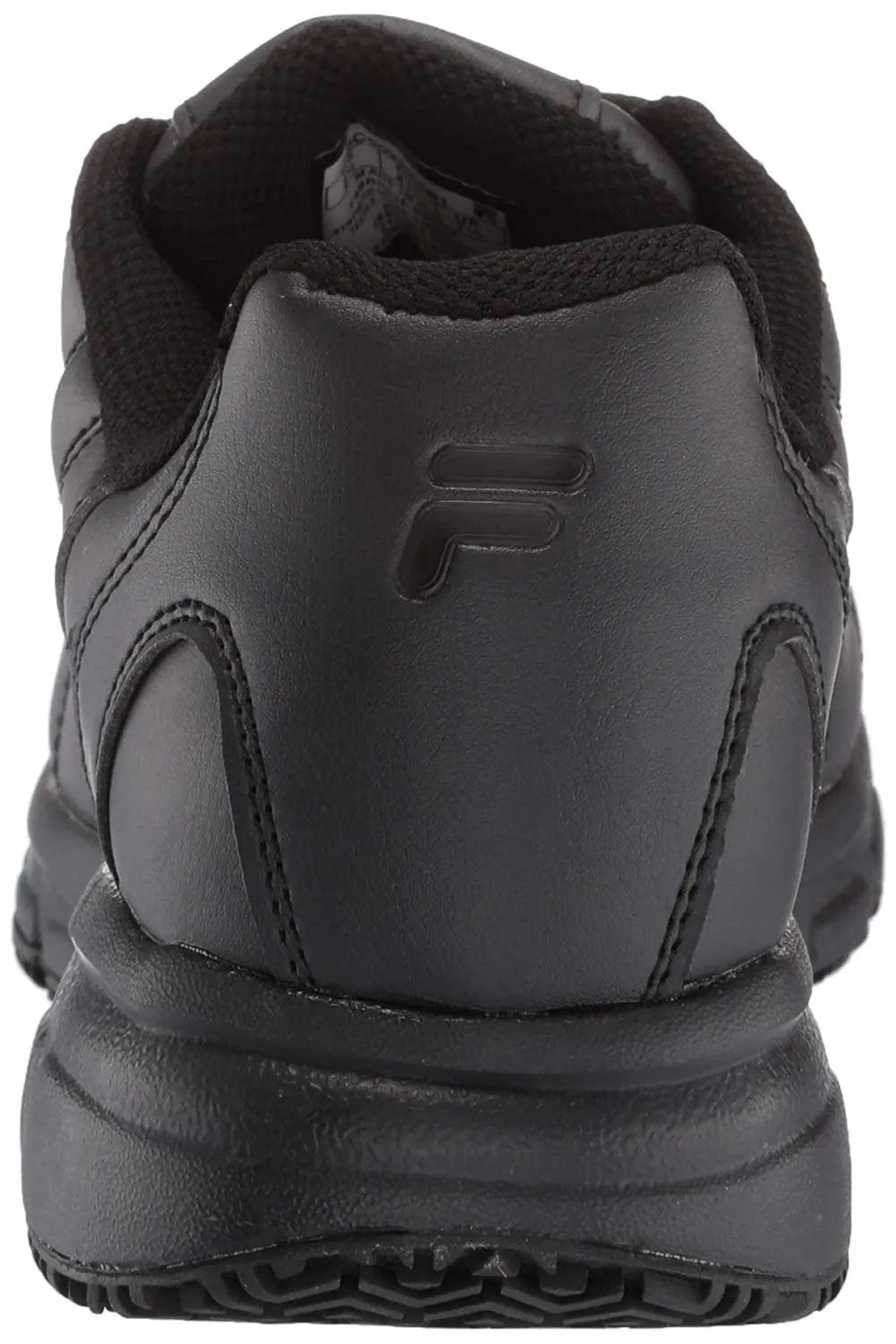 Fila Men's Memory Niteshift Slip Resistant Sneaker - Black