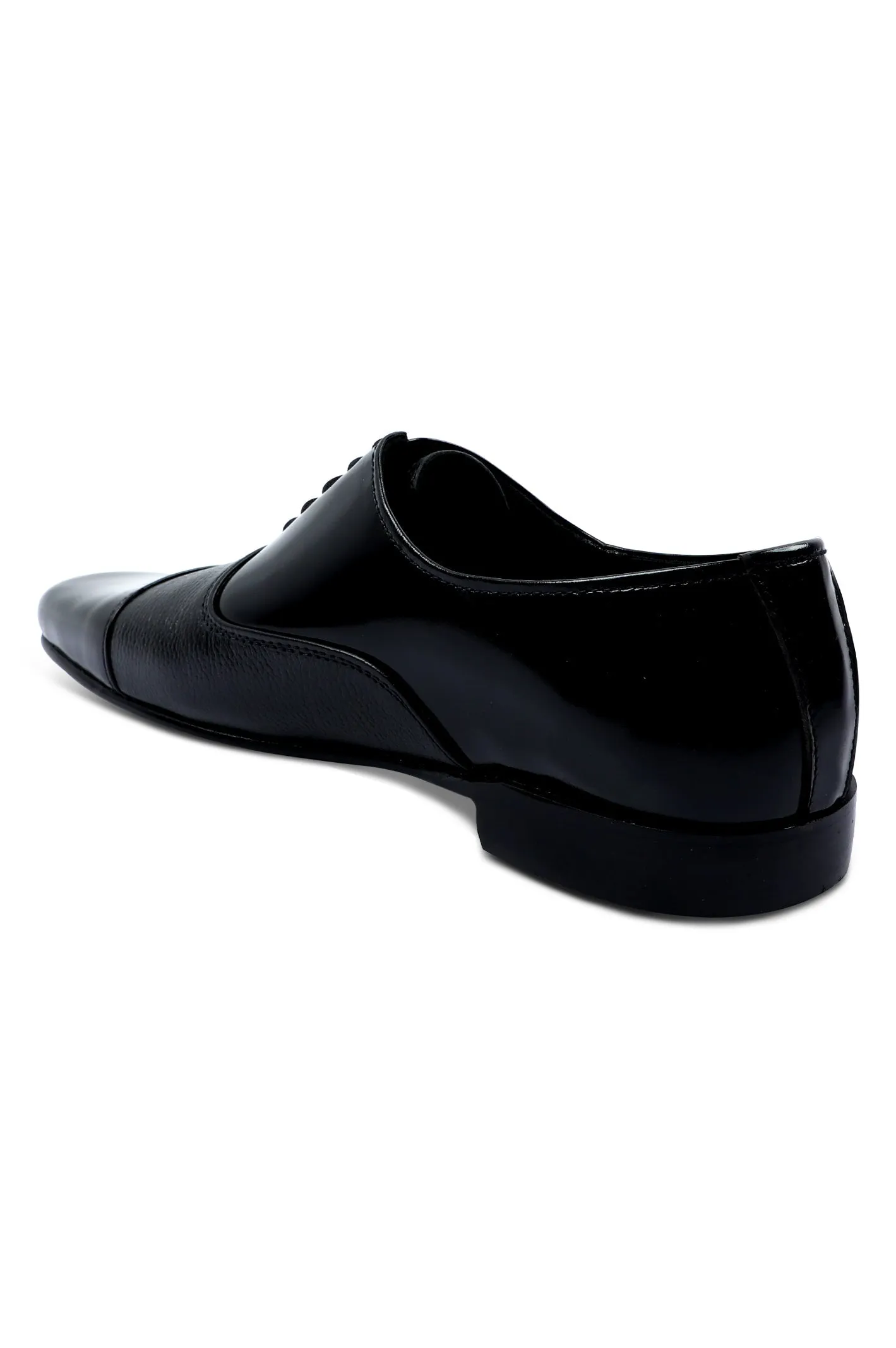 Formal Shoes For Men in Black SKU: SMF-0192-BLACK