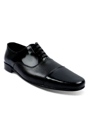 Formal Shoes For Men in Black SKU: SMF-0192-BLACK