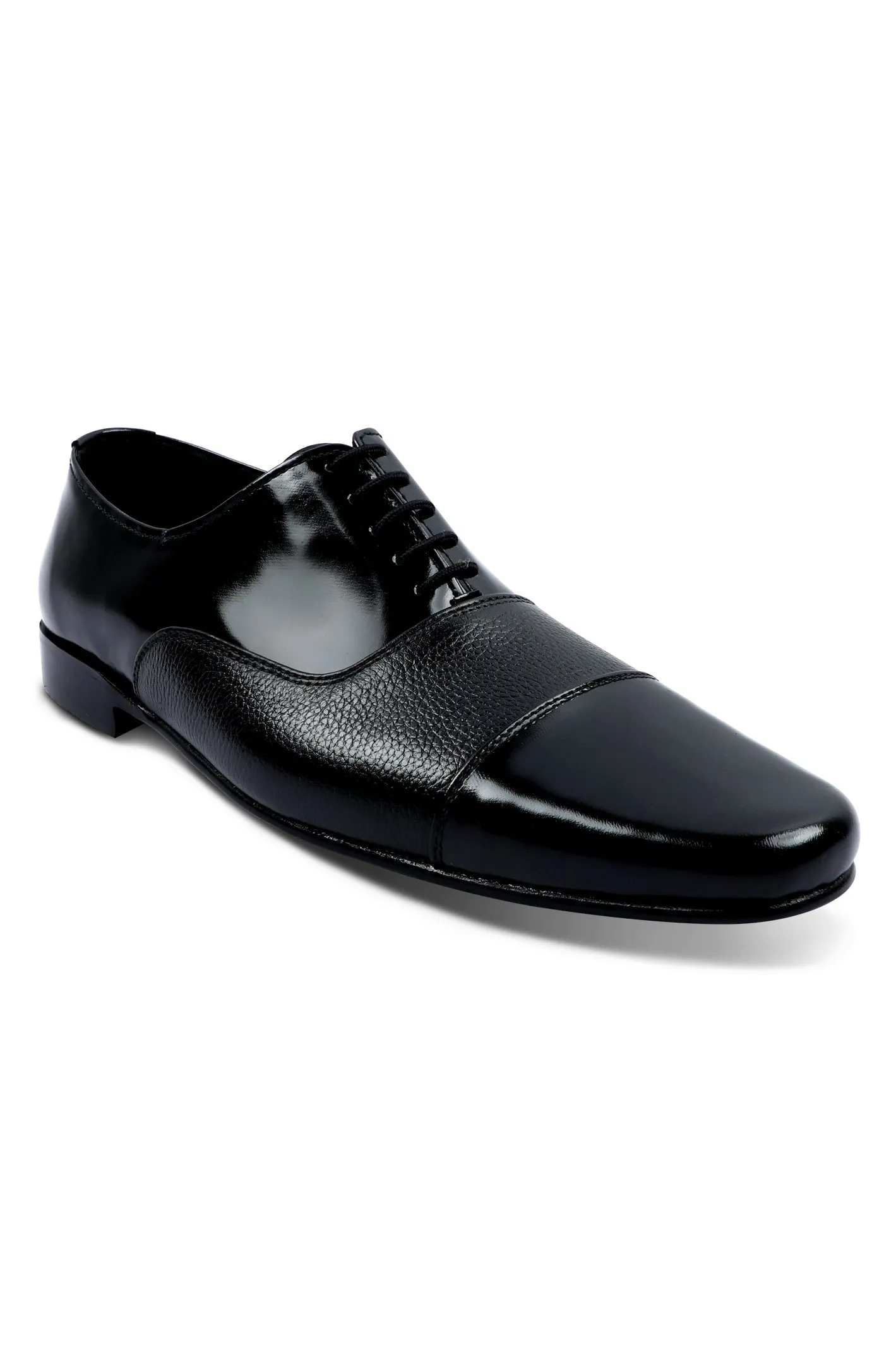 Formal Shoes For Men in Black SKU: SMF-0192-BLACK
