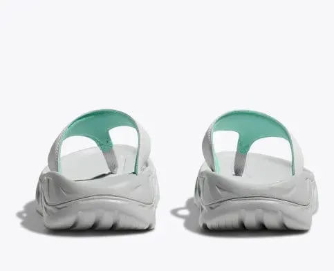Hoka Women's Ora Recovery Flips- Grey/Seafoam