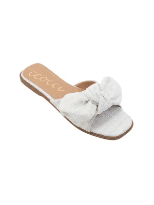 Knotted Bow Sandal