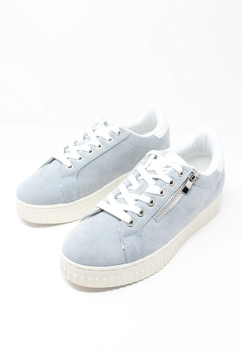 Light Blue Laced Sneaker