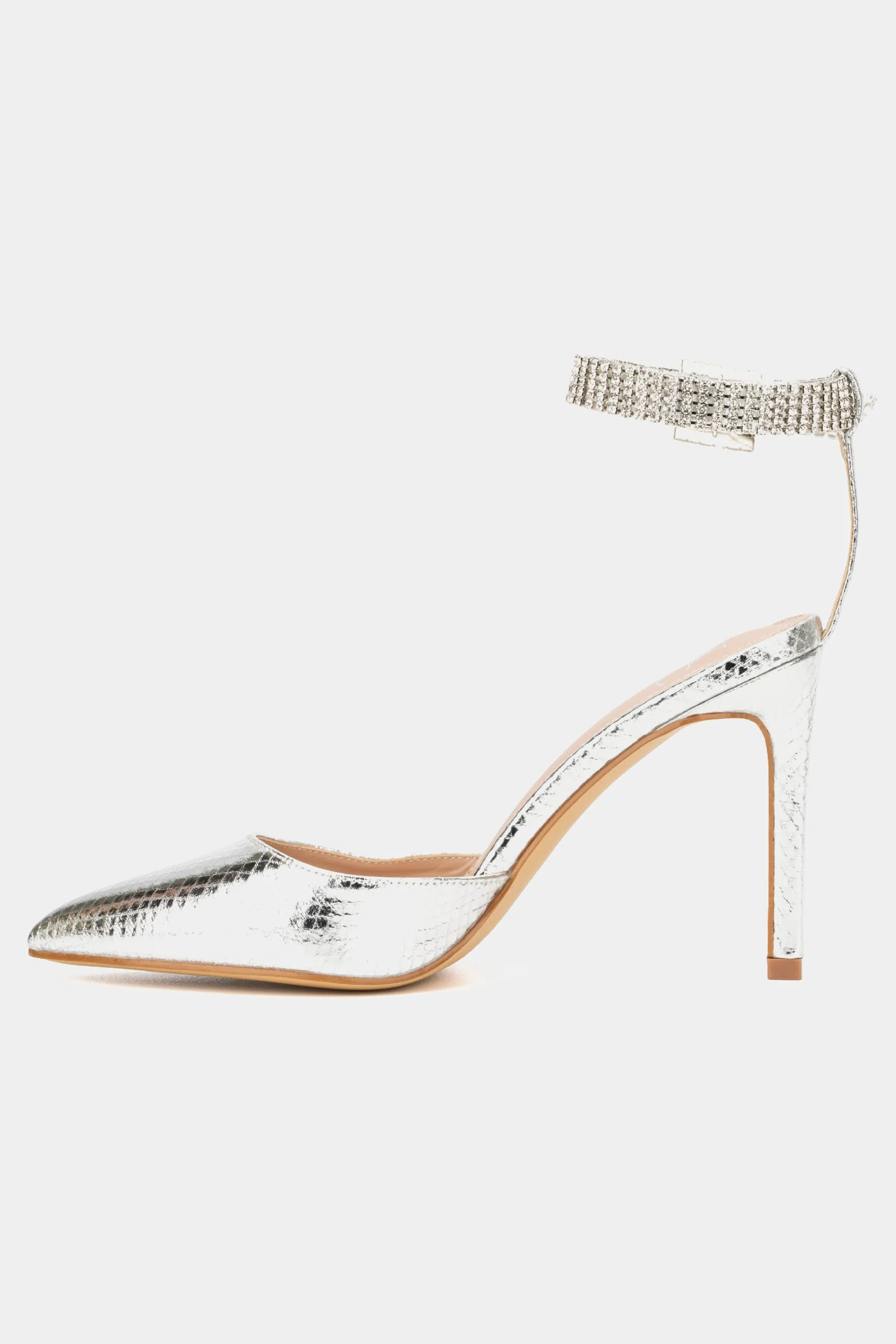 Mallory Rhinestone Embellished Pumps
