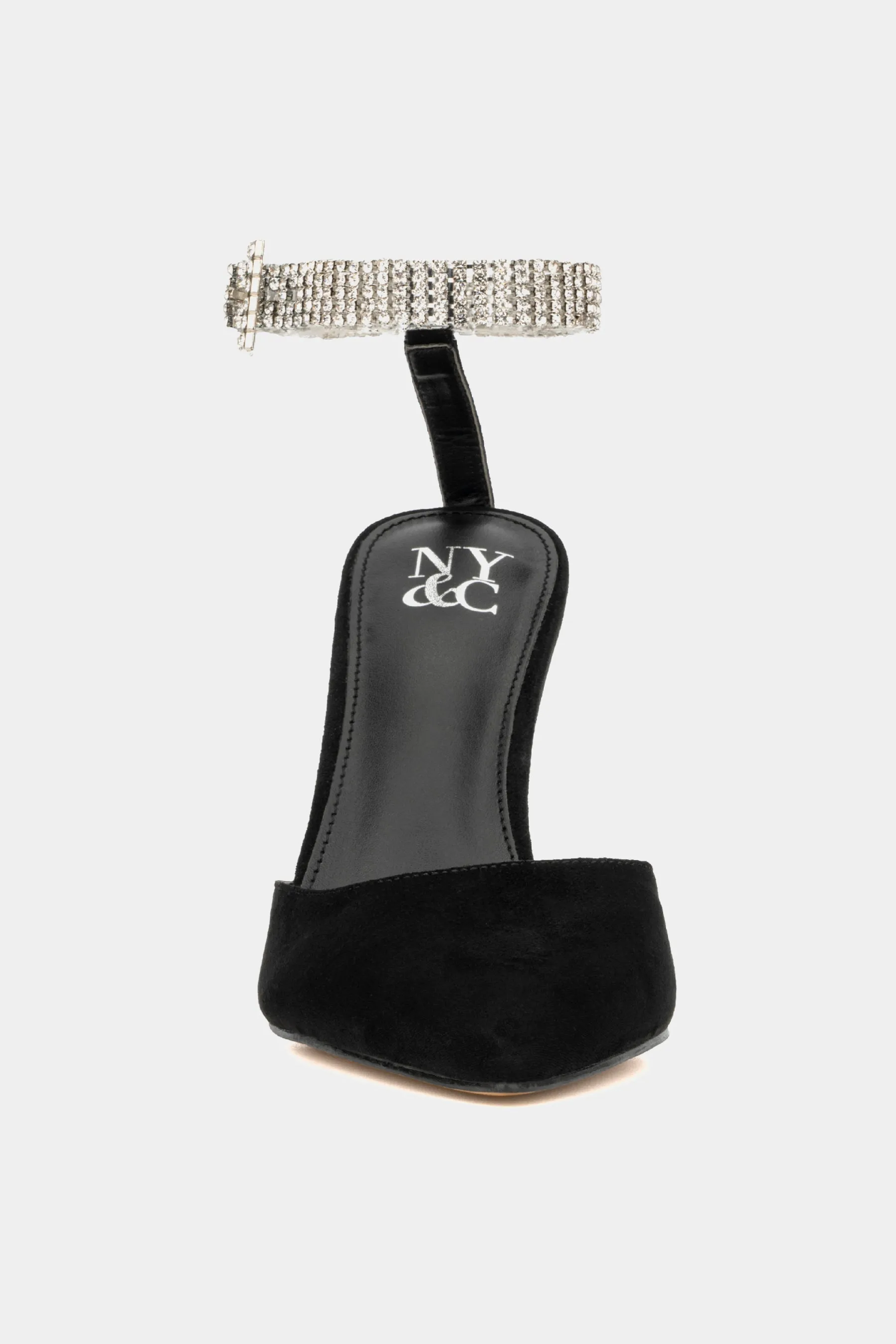Mallory Rhinestone Embellished Pumps