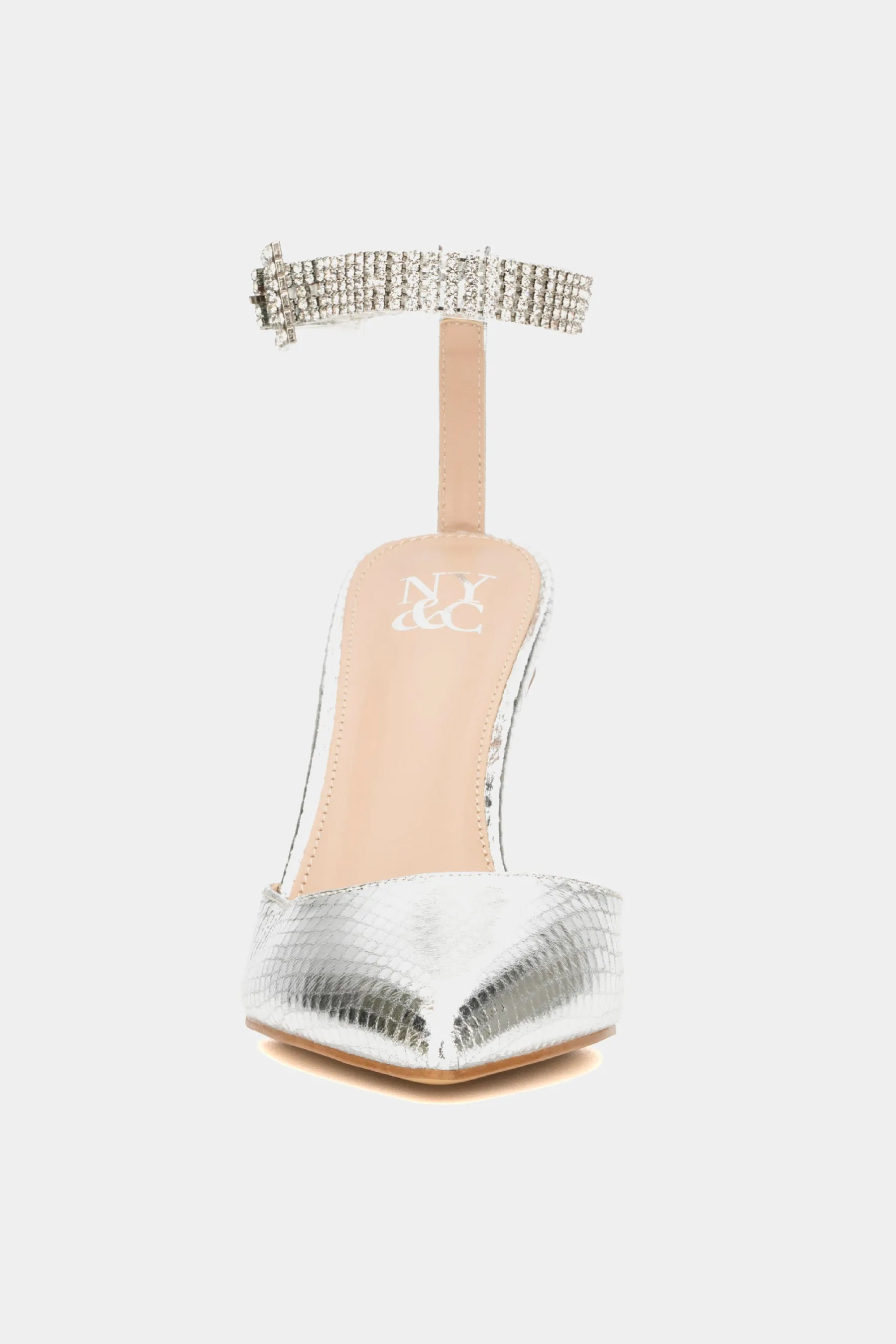 Mallory Rhinestone Embellished Pumps
