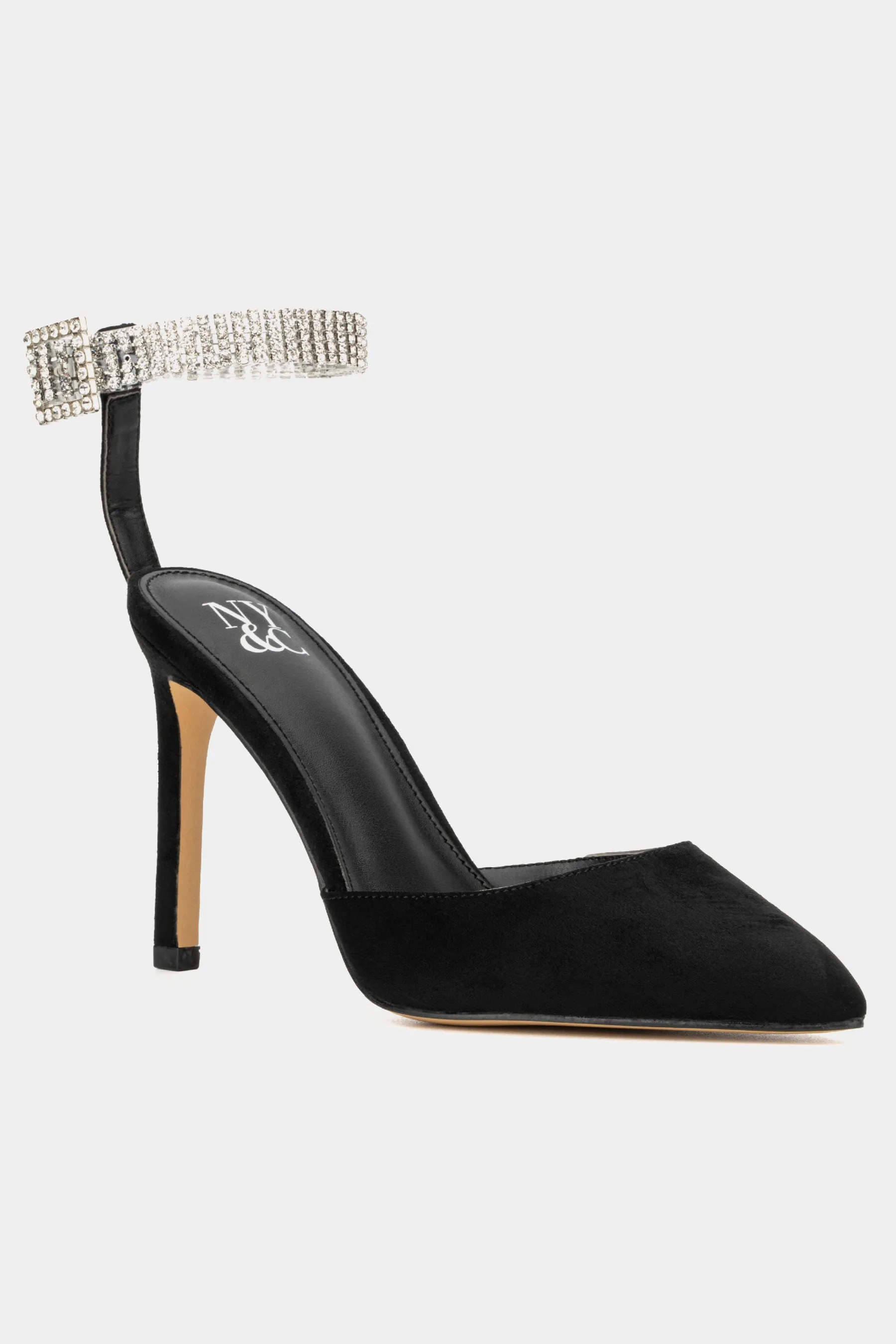 Mallory Rhinestone Embellished Pumps