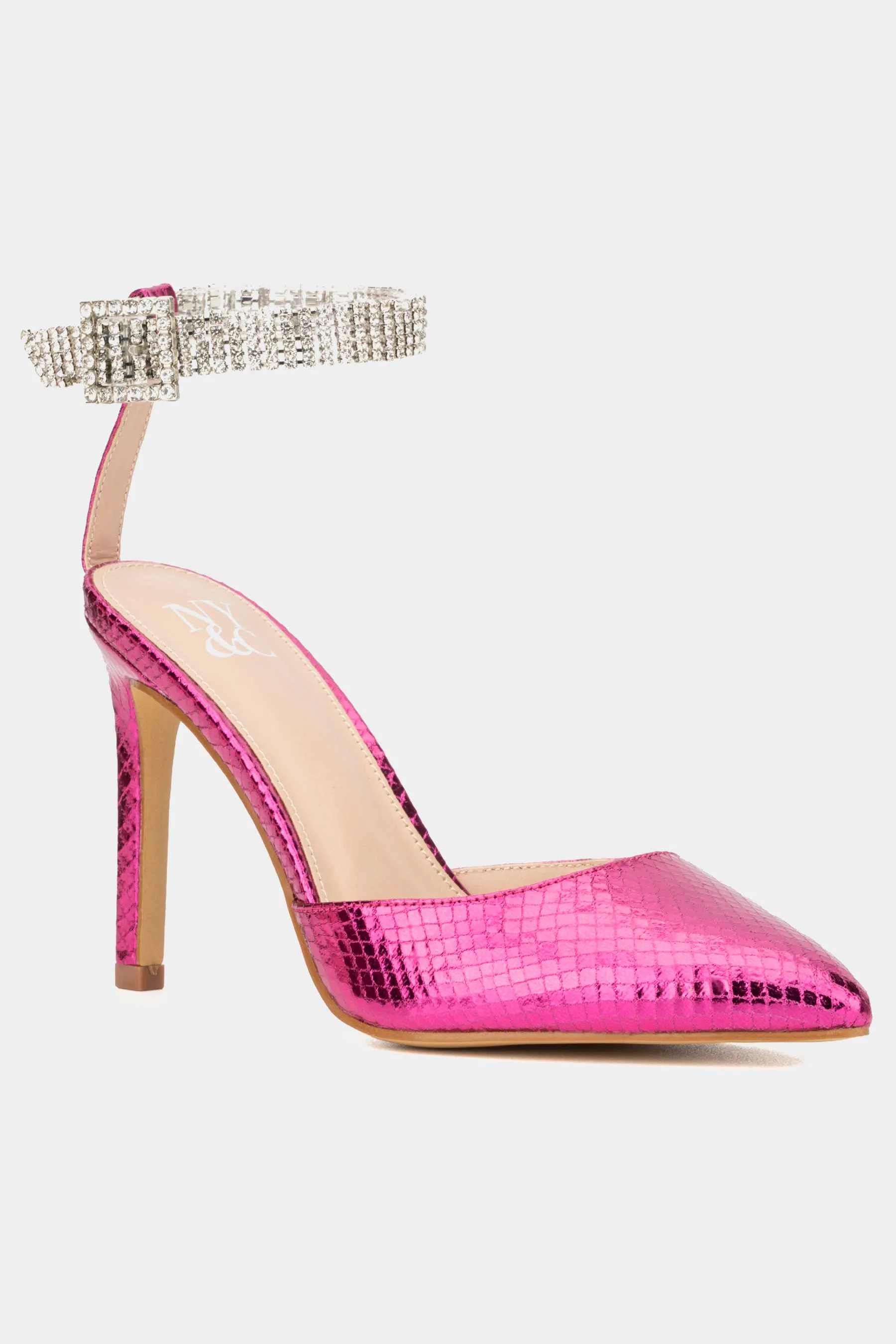 Mallory Rhinestone Embellished Pumps