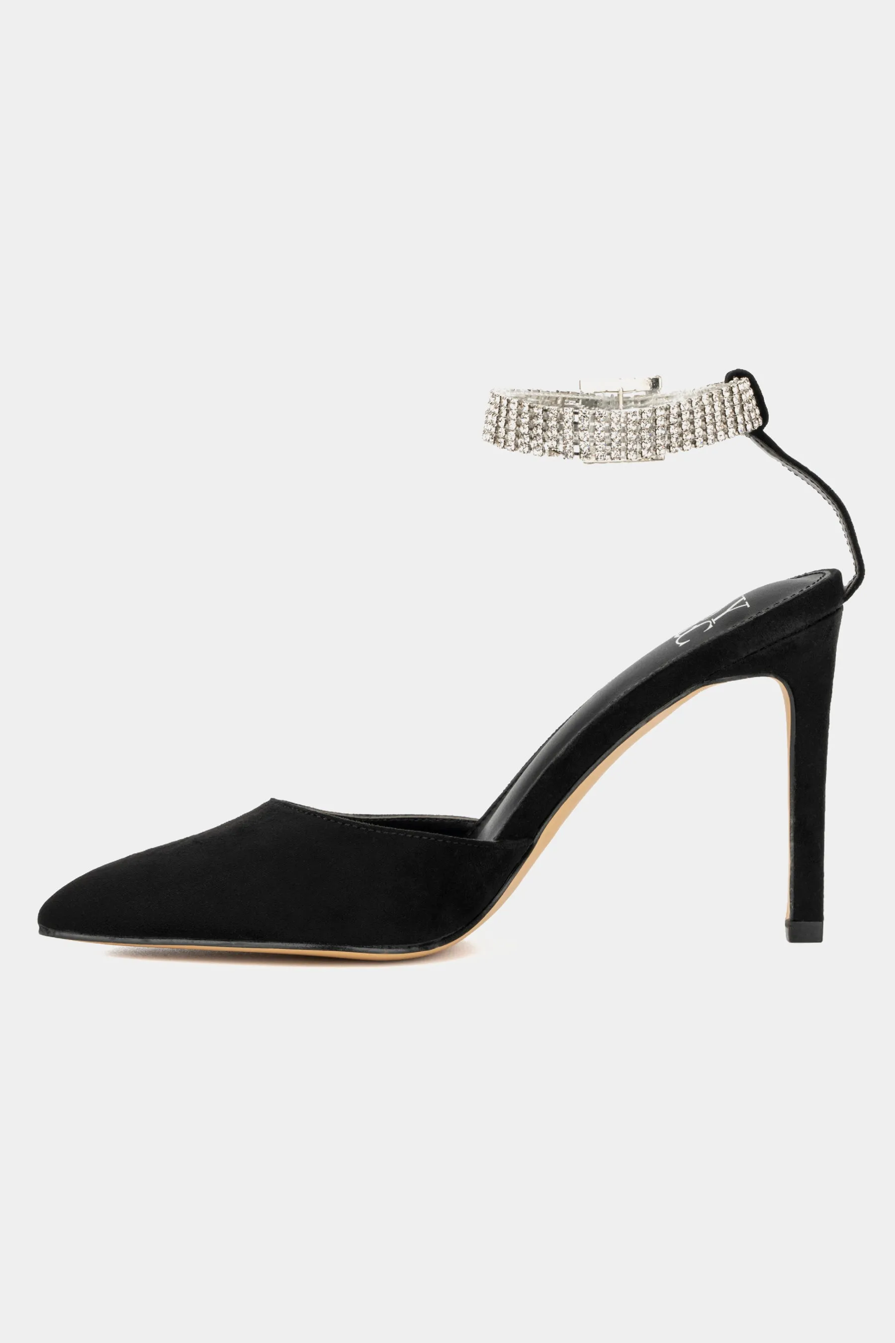 Mallory Rhinestone Embellished Pumps