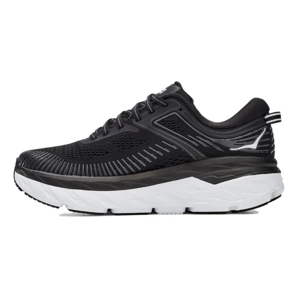 Men's HOKA Bondi 7 - 1110518-BWHT