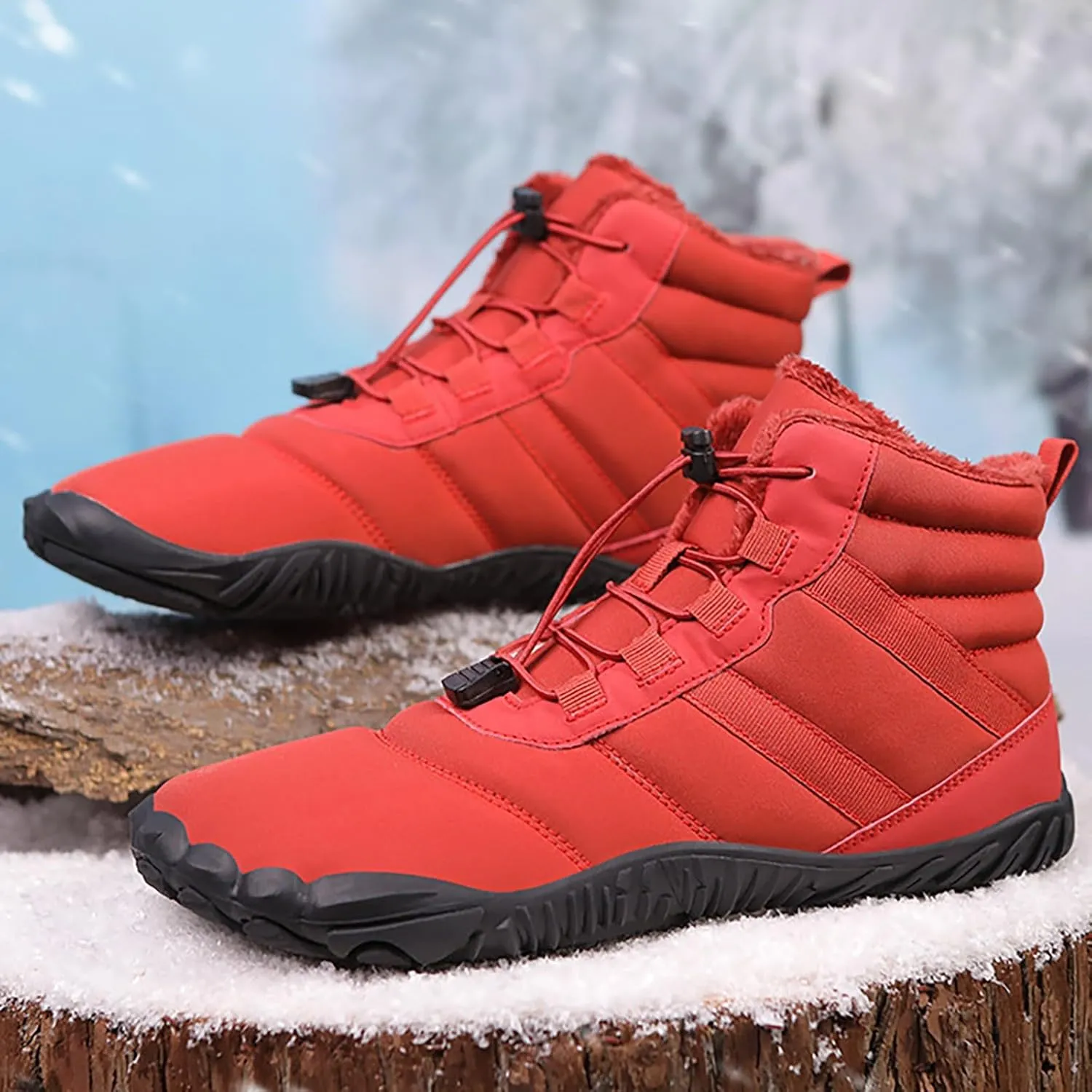 Men's Work Boots Soft Toe Hiking Sneakers Boot with Comfort Womens Workout Shoes Waterproof Wide Outdoor Shoes Slip on Loafers Hike Grounded Footwear