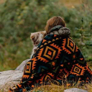 NEW Wilderdog Sherpa Fleece Waterproof Dog Blanket - 60" x 90" - Navy Retails $151 