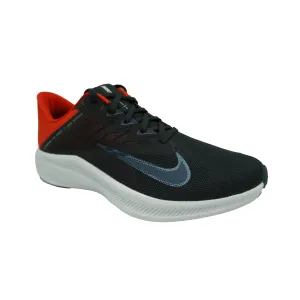 Nike Men's Quest 3 Running Athletic Shoes Navy Blue Red