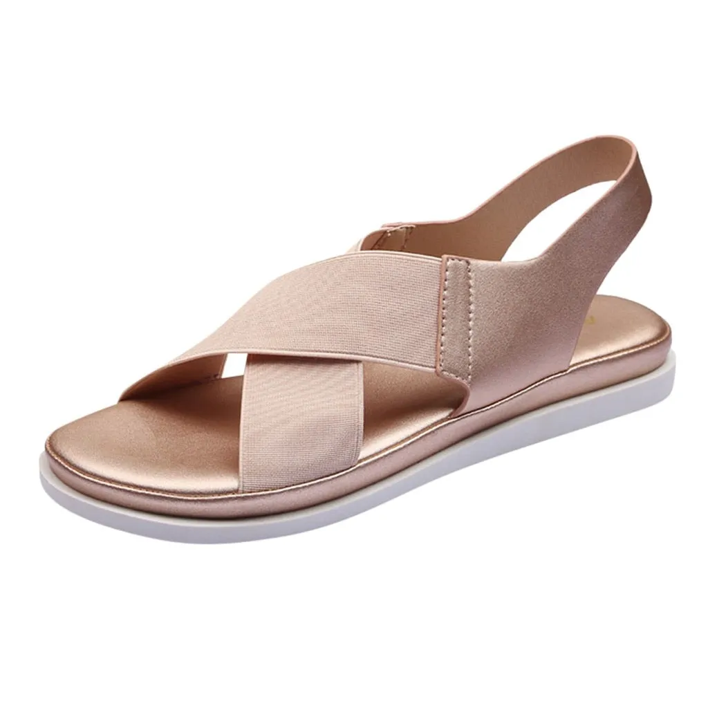 Not Going Back Flat Sandals