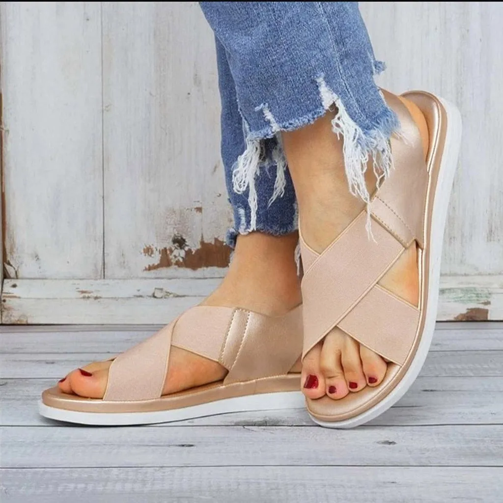 Not Going Back Flat Sandals