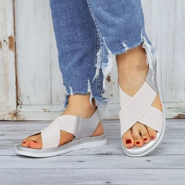 Not Going Back Flat Sandals