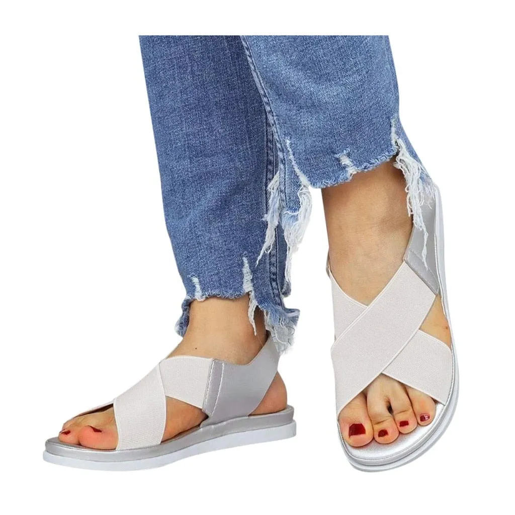 Not Going Back Flat Sandals