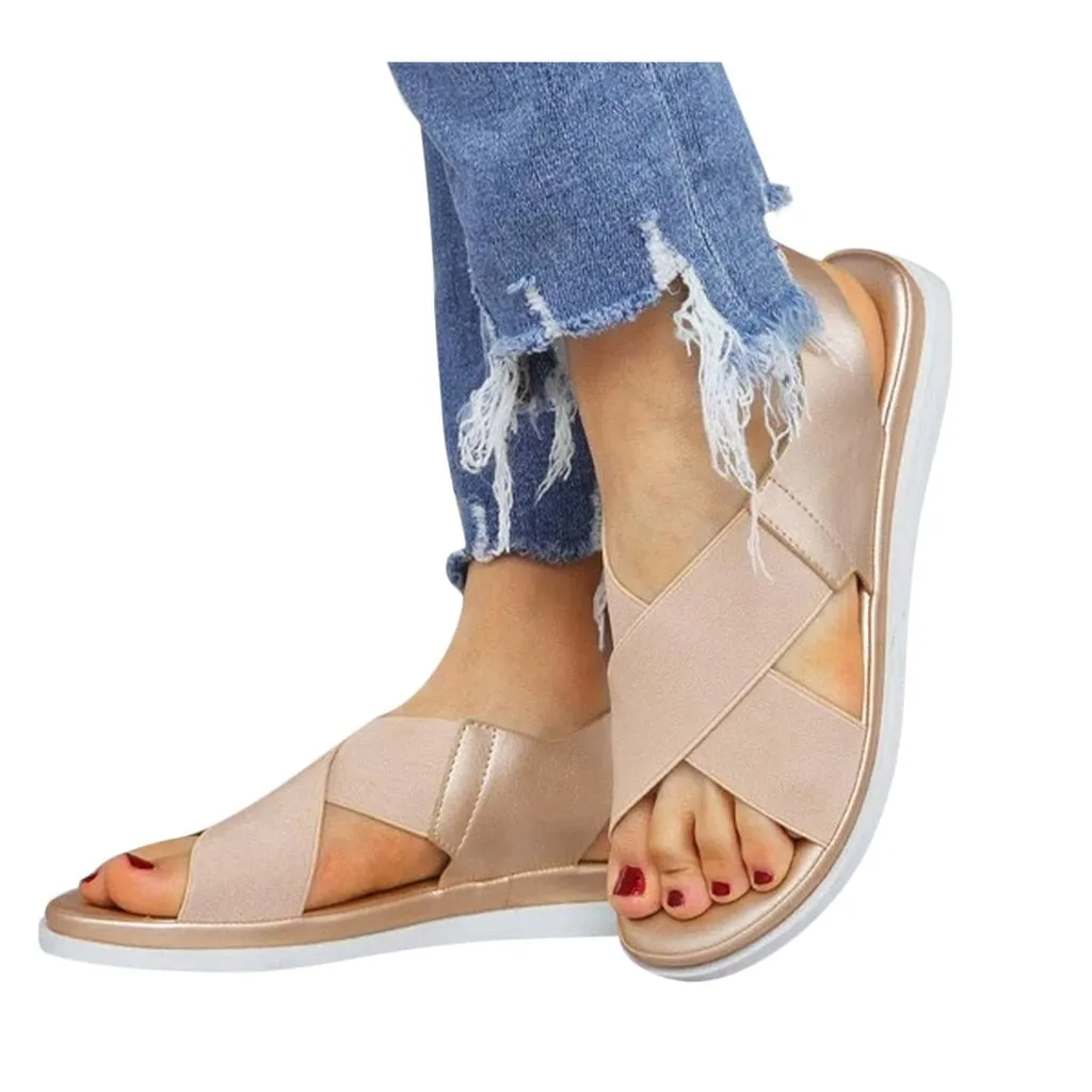 Not Going Back Flat Sandals