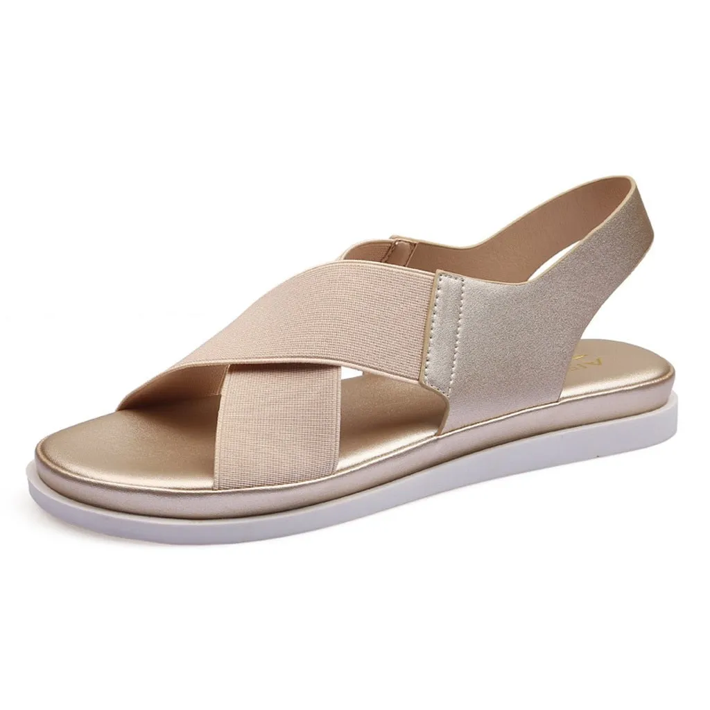 Not Going Back Flat Sandals