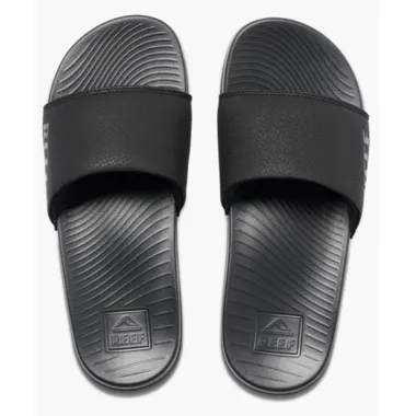Reef Women's One Slide Sandals- Black