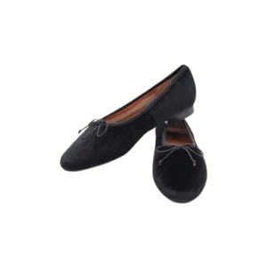 SALE FW24 Ralph Miguel Chava Winter Edition Simple Bow Flat Slip On